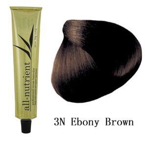 All-Nutrient Permanent Cream Hair Color - 3N Ebony Brown